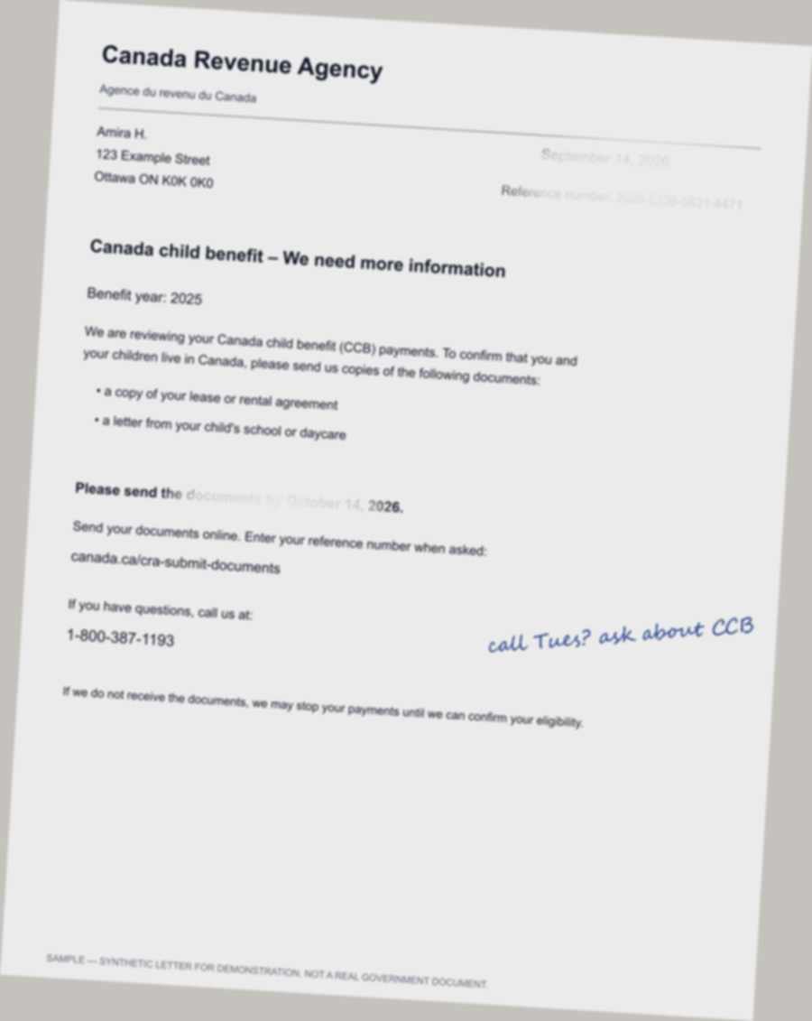 Your uploaded letter